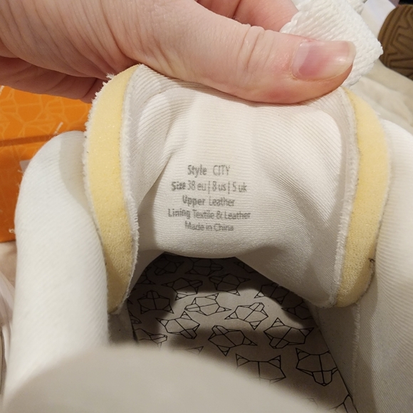 Naked Wolfe City White Sneakers W8 - Picture 8 of 9